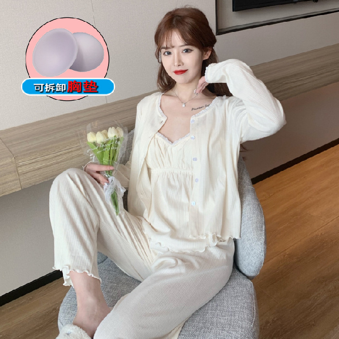 F 3 장 가슴 패드 831 순밥 화이트