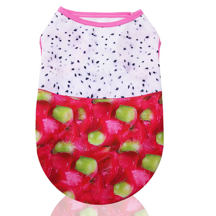 Chaleco Transpirable para Mascotas de Tela, con Protección Solar y Estampado 3D, para Verano