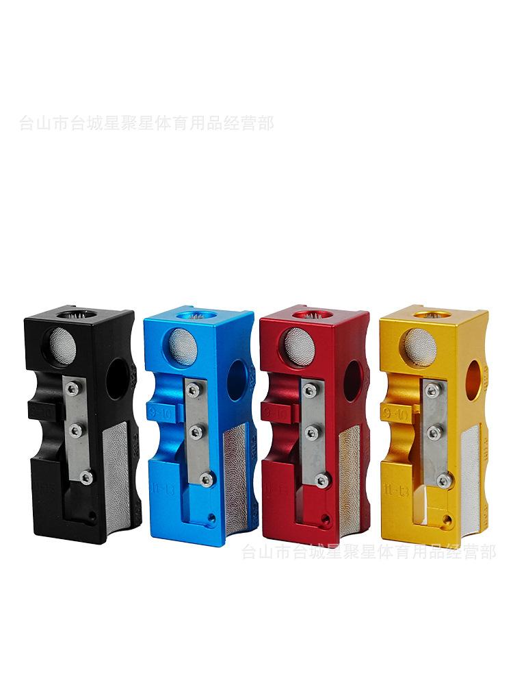 12 en uno barra de billar de aleación de aluminio reparador de cabeza de cuero cambiador de cabeza de billar herramienta de barra herramienta de barra