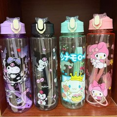 起爆メーカー直販カードロック付きストロー携帯ロープアウトドアスポーツ大容量プラスチックカップ卸売り