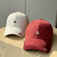 立体刺繍のアルファベットの野球帽の子供は春秋に合わせて顔を見せます。