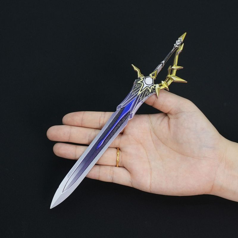 星穹游戏周边 白厄侵晨大剑22CM金属武器模型摆件玩具收藏工艺品|undefined