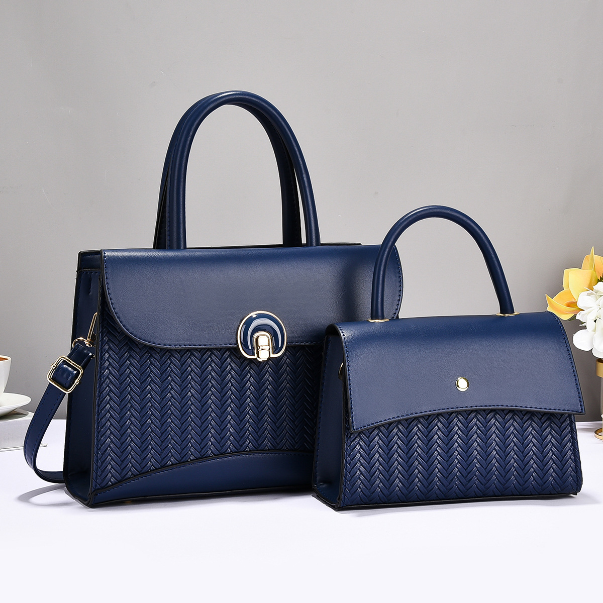 Temperamento versátil nuevo bolso coreano de moda mujer hermoso bolso de hombro bolso de mujer bolso de mujer bolso grande