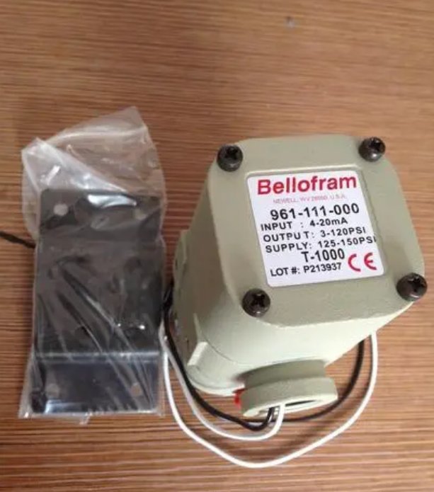 输出的气压信号 Bellofram电气比例阀 电流信号 961-070-000