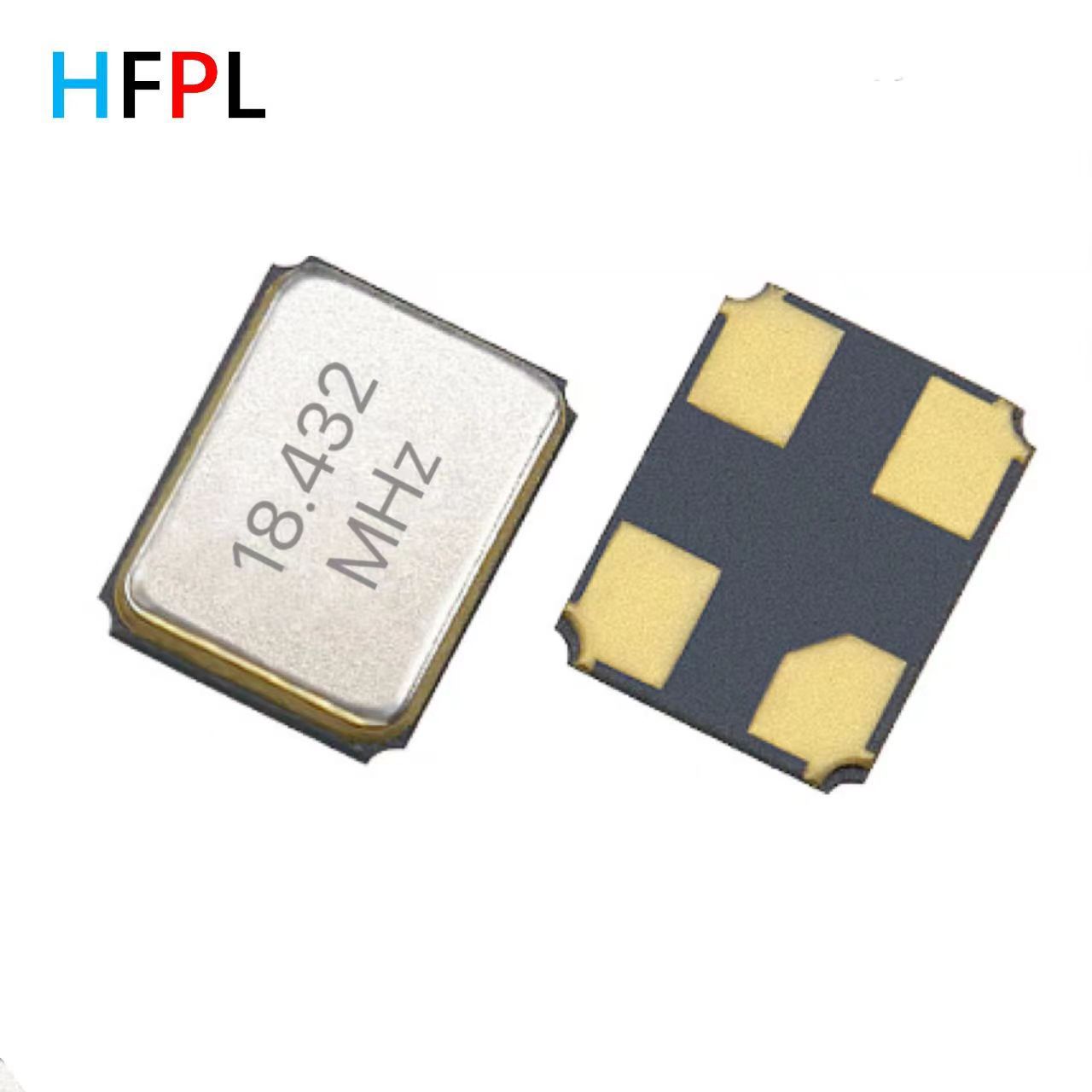 5032-18.432MHZ-18PF-4pin+-20PPM 石英晶体谐振器 无源贴片晶振