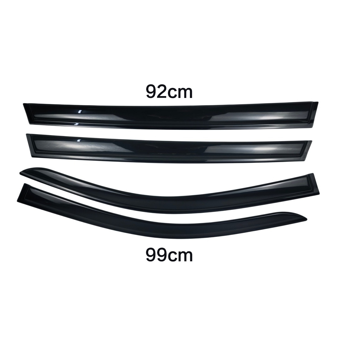 Suitable for 17-25 Volkswagen Tiguan L, acrylic car rain visors, rain shields, exterior modification accessories