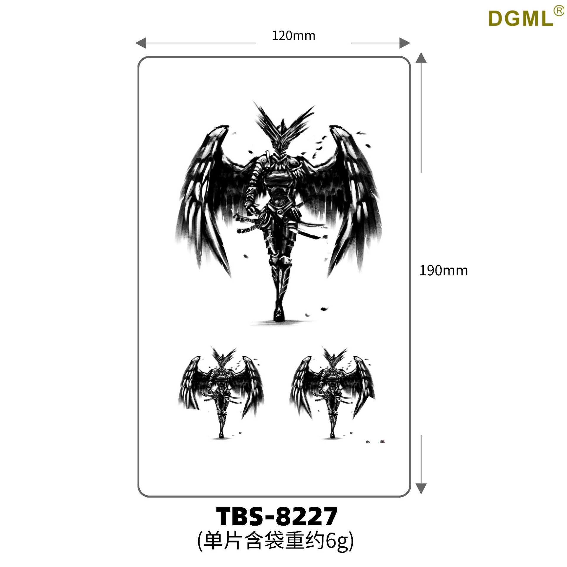 Pegatinas de tattoo se pueden fijar letras flor brazo tatuaje dibujos animados transfronterizo tatuaje pegatinas europeo y americano bronceado completo Volver al por mayor tatuaje