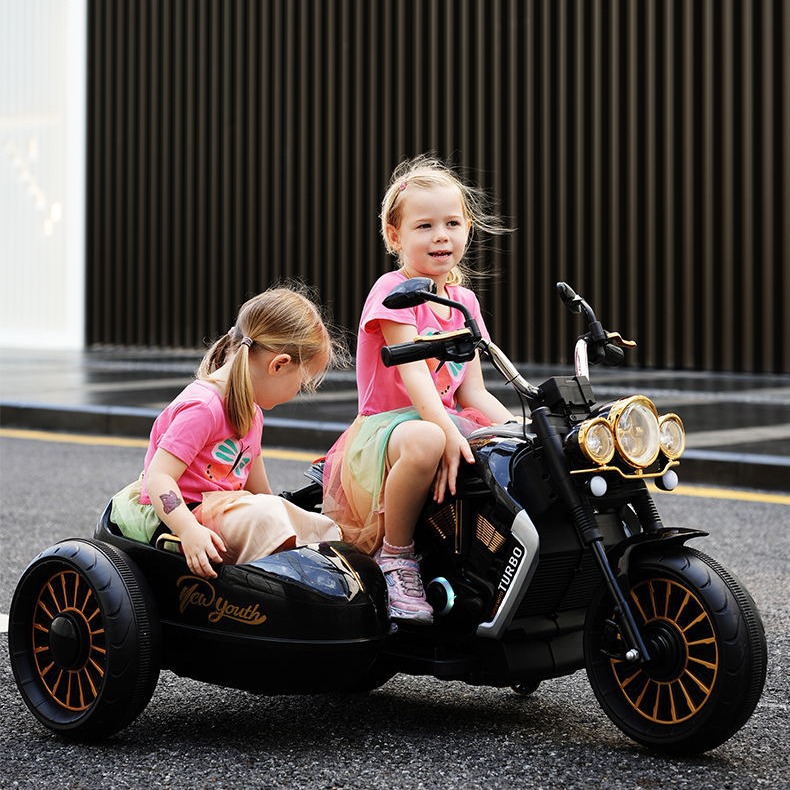 Motocicleta eléctrica para niños, triciclo eléctrico para niños, niños y niñas, coche de juguete para niños, coche de batería recargable para niños grandes