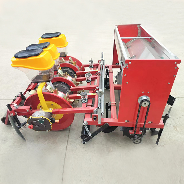 玉米覆膜播种机农用玉米大豆点播机谷子高粱精播机起垄铺膜点谷机