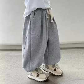 男童2025秋季新款帅气儿童宽松运动休闲裤春秋韩版酷