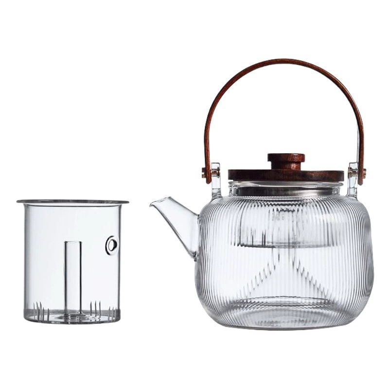 Чайник для приготовления грецкого ореха Хвостовой горшок Чайник двойного назначения Электрическая керамическая плита в японском стиле Нагревательный пузырь