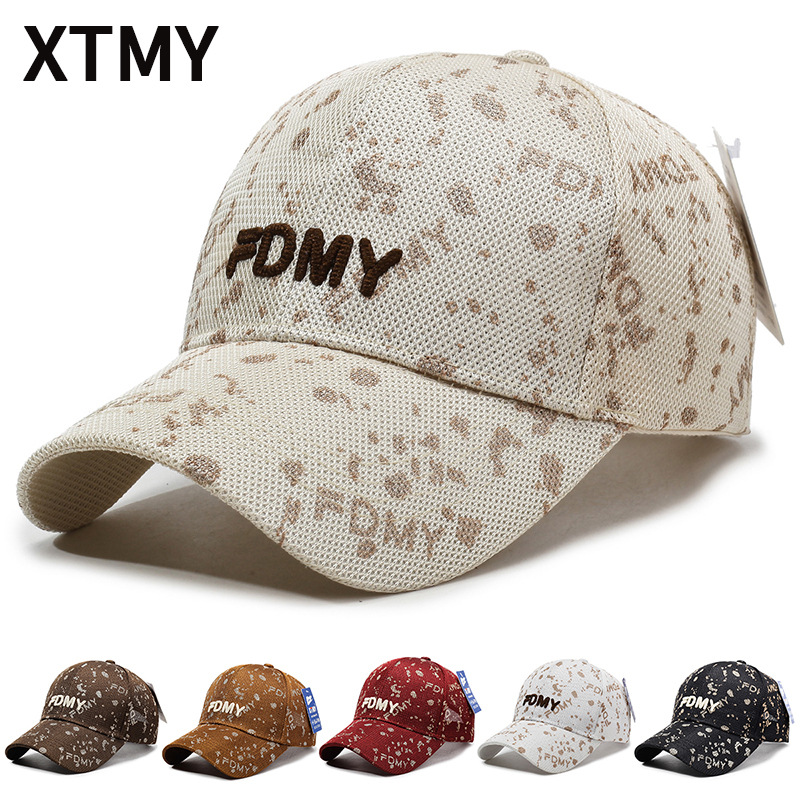 Gorra de béisbol de moda para hombre y mujer con estampado integral. Ideal para deportes al aire libre, protección solar, senderismo y pesca._voghion.com