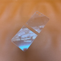 適用三星zflip6外屏防窺鋼化膜flip5高清無損像素防刮耐磨保護膜