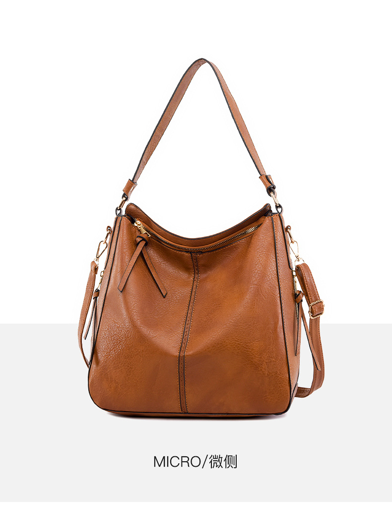 Cross-border women's bags 2023 New style single-shoulder bag, simple crossbody wandering bag, Korean-style handbag, women's tote large bag undefined