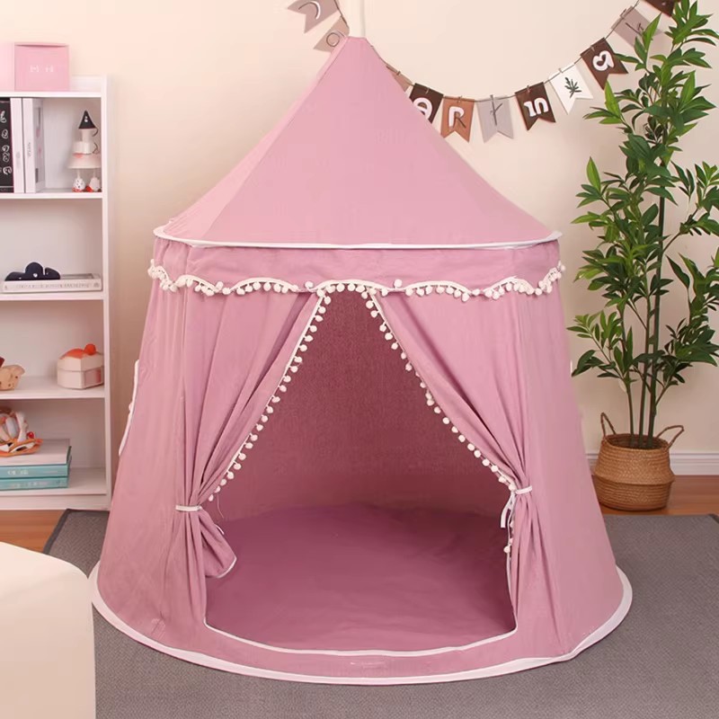 Children's tent indoor toy house for girls, baby sleeping in separate beds, playhouse, birthday gift for girls, princess castle