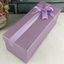 包装礼盒大号长方形空子紫色新款保温杯球拍衬衫品厂家直销一件热