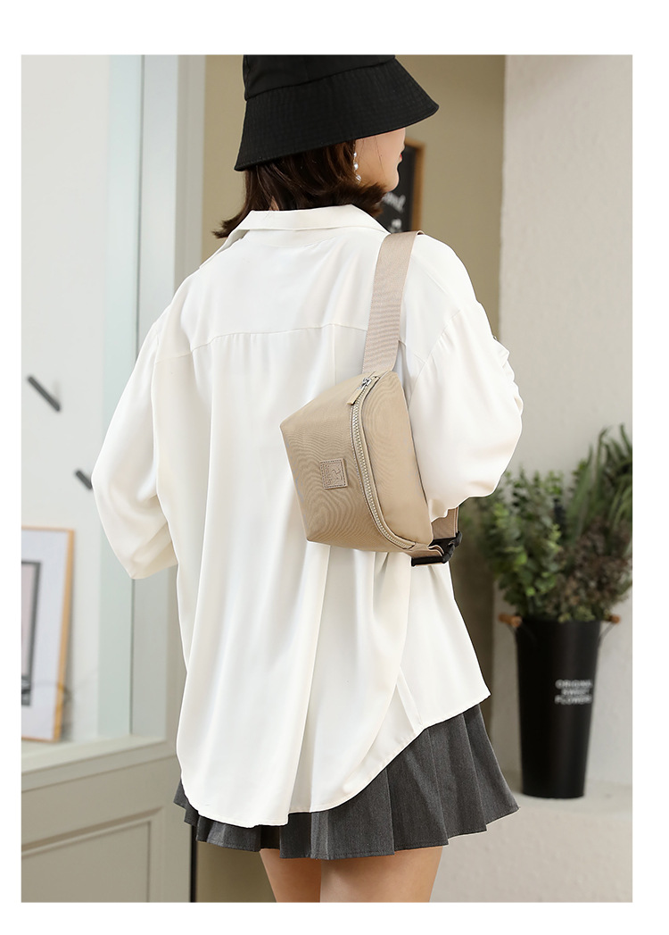 Brust für Frauen, Sommermode vielseitiger Rucksack, wasserdichtes Nylon minimalistisches Damen Street Trend Make-up, Taille_voghion.com