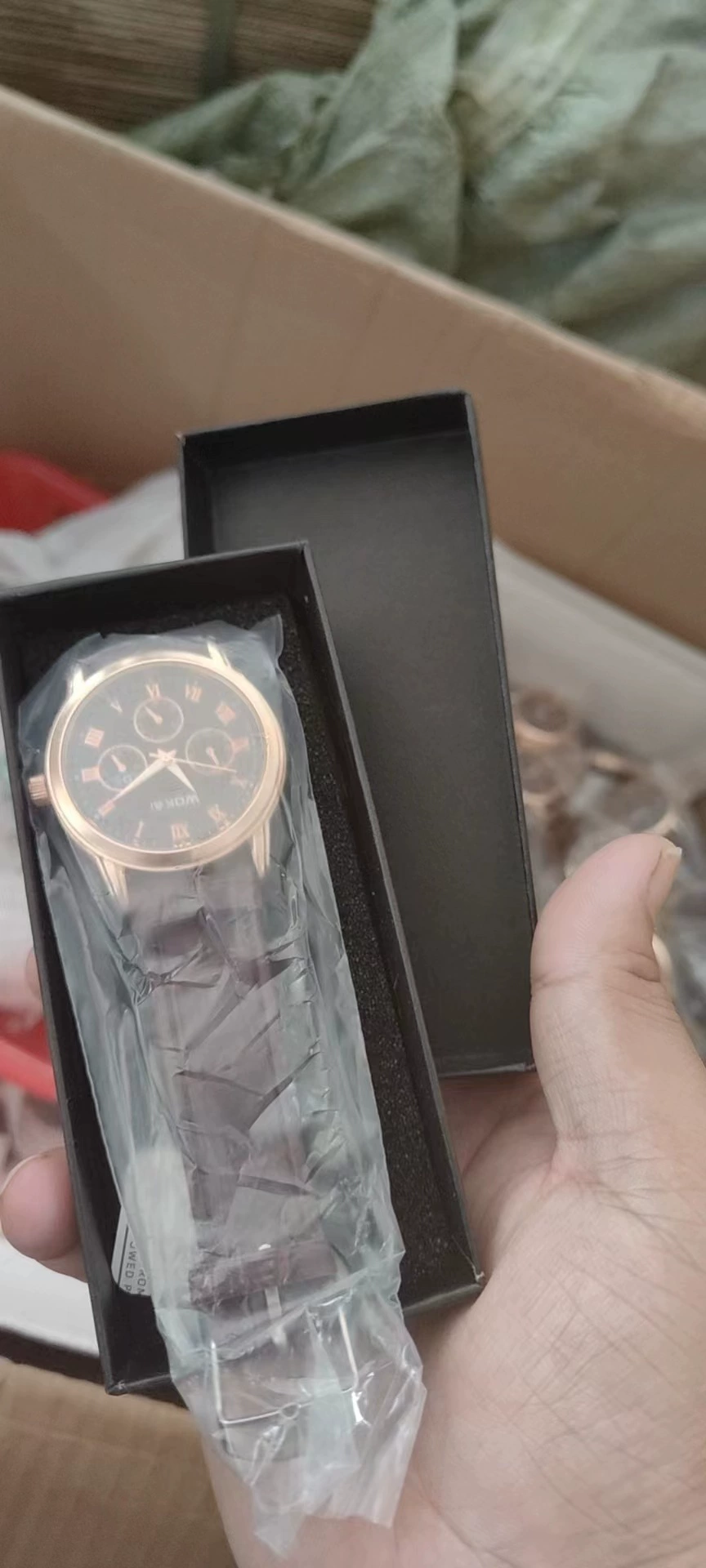 Коробка Вахты Коробка Браслета Коробка Ювелирных Изделий Упаковывая Коробка Ювелирных Изящных Шкатулка