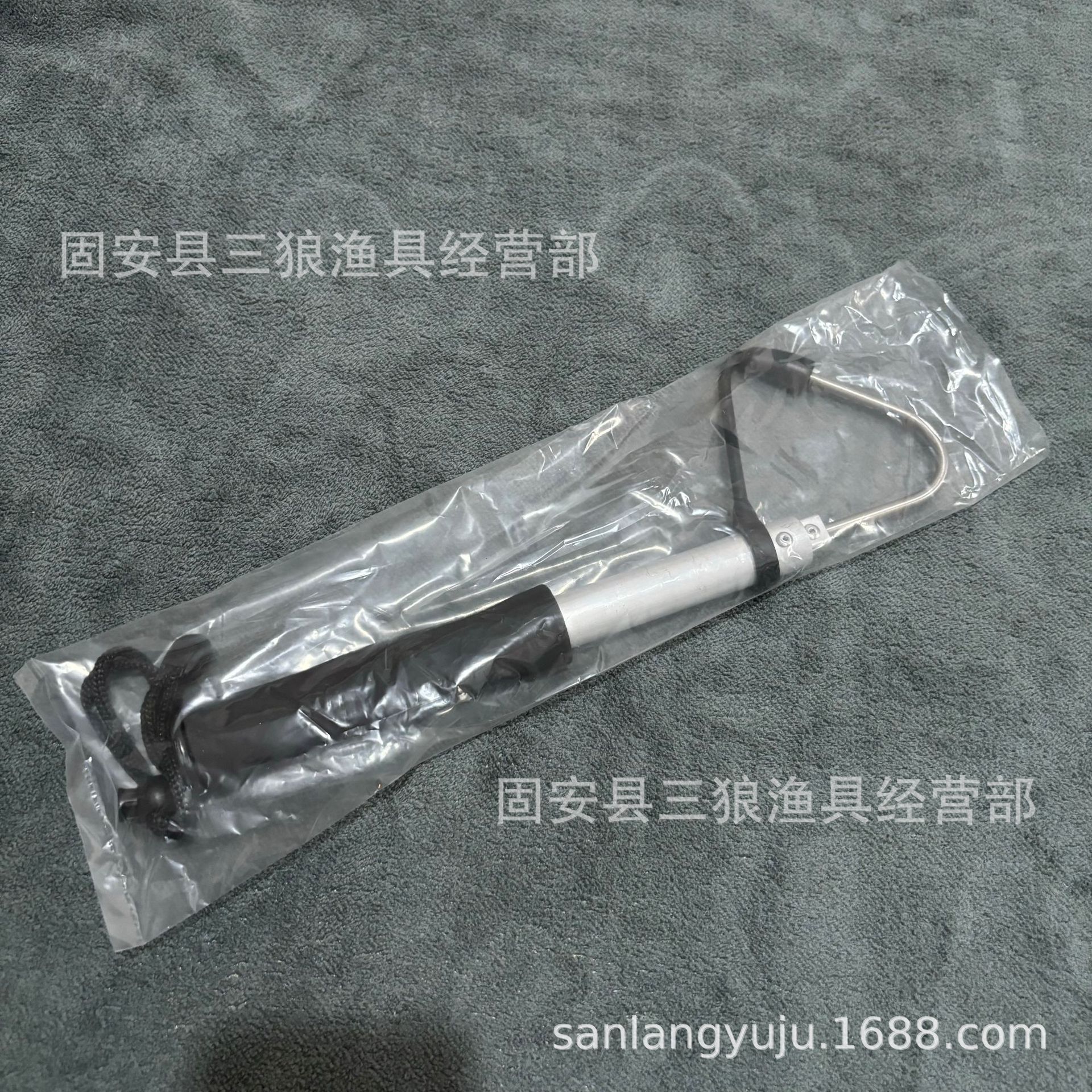 Telescópica aleación de aluminio gancho de pesca Pesca telescópica gancho telescópico aleación de aluminio gancho de acero inoxidable gancho telescópico Dispositivo de pescado al por mayor