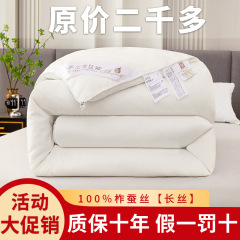 桐郷純手作業の100% のシルクは薄いタイプのエアコンで春と秋に芯を厚くされました。