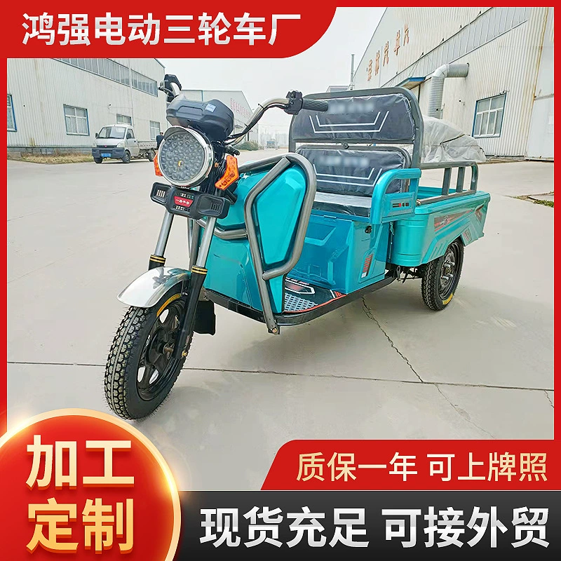 Оптовая Продажа с фабрики Электрический трехколесный грузовой автомобиль Load King бытовой сельскохозяйственный трехколесный велосипед Экспресс Электрический трехколесный велосипед