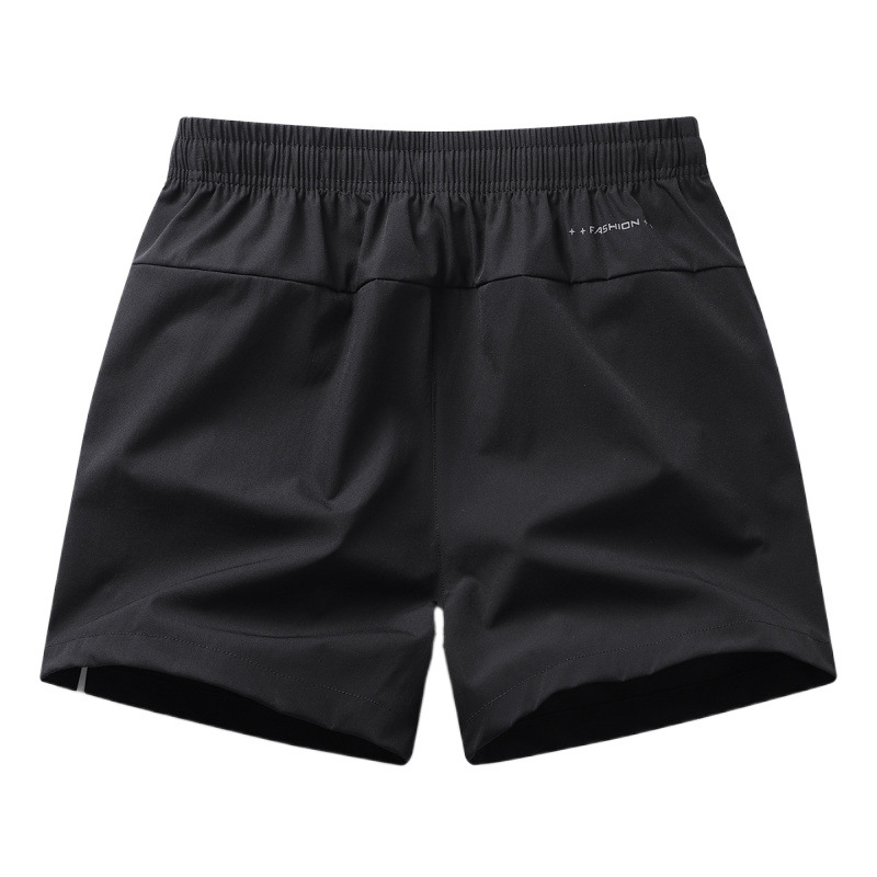 Pareja de hielo rápido secado pantalones cortos deportivos para hombres de verano elásticos sueltos fitness ocio entrenamiento de carreras panty