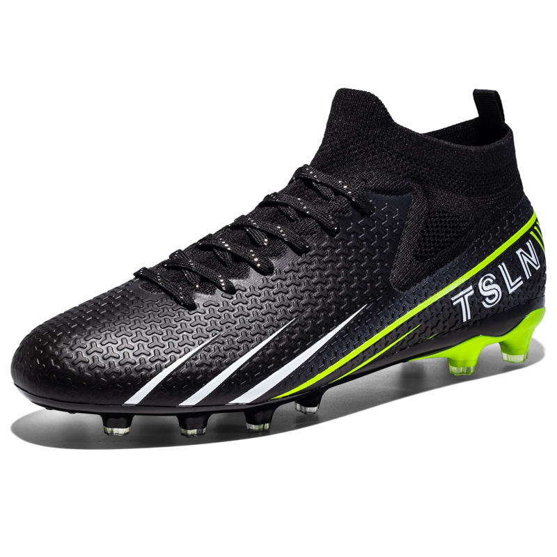 Nuevos zapatos de fútbol de alto nivel transfronterizos, zapatos de entrenamiento de césped