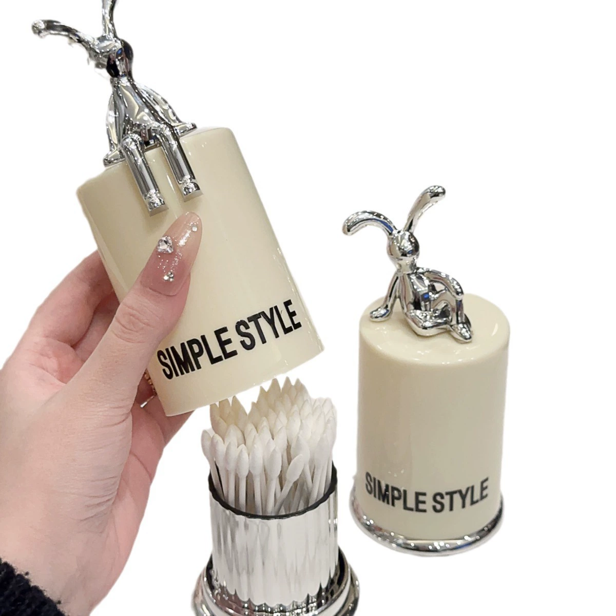 High quality creative cotton swabs, storage box, dental floss