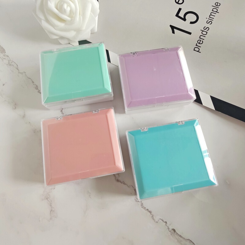 Hard corneal shaping lens contact lens case double box OK mirror hard lens double-headed lens case suction stick suit glasses case