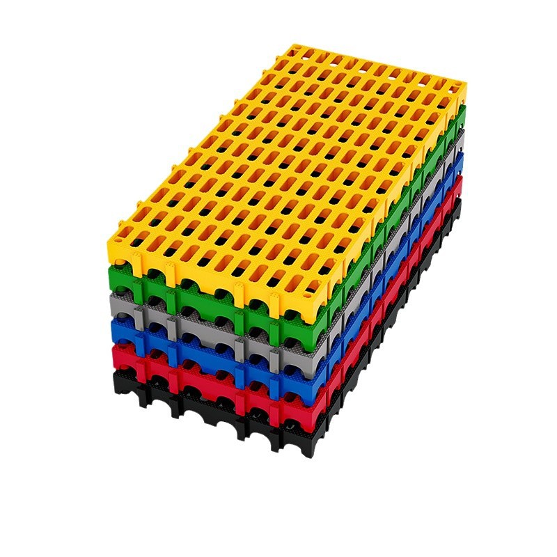 Rejilla de drenaje para pisos de lavado de autos de 5 cm al por mayor, extensible a 40*80 cm, sin excavación, de plástico entrelazado.