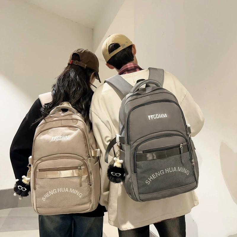 Cute school bag, capacious backpack, shoulder bag, Korean style, for students, for secondary school, wholesale