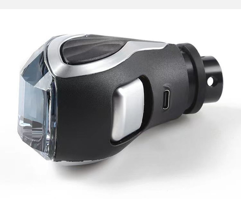 Cross-Border Applicable Crystal Gear Shift Knob with Led Lighting for Toyota, Honda, Hyundai, Infiniti, Nissan, and Ford