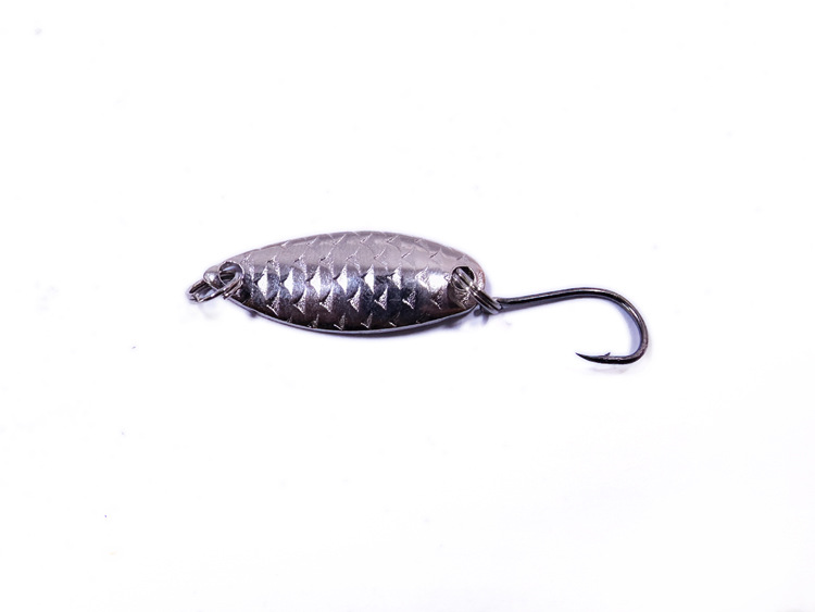 D type horse mouth sequin silver 2g/3cm
