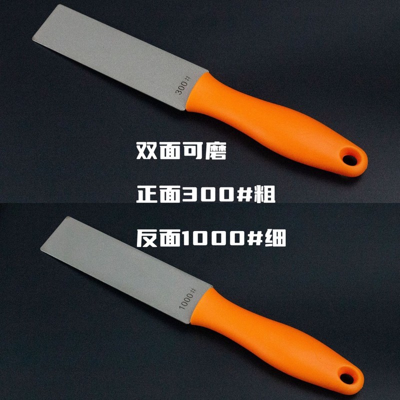 ダイヤモンド両面ナイフ研ぎ器、多機能ナイフ研ぎツール、エメリー研ぎ棒、家庭用砥石研ぎツール|undefined