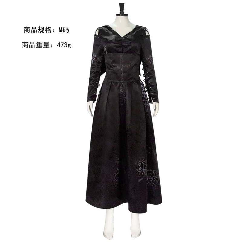 [in Stock] Bellatrix Lestrange Cosplay Costume Harry Potter Death Eater Skirt Cosplay