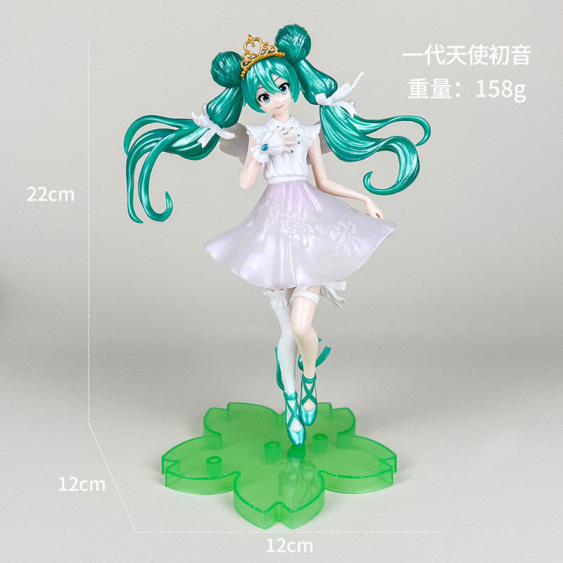 初音未来手办动漫水冰月美少女蕾姆花嫁穹妹二次元公仔模型摆件批|undefined