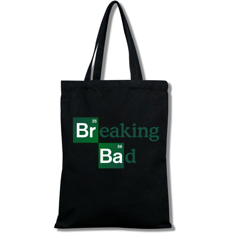 亚马逊絕命毒師 Breaking Bad手提袋帆布包学生时尚书袋旅行袋潮