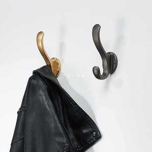 ✅ Clothes Hook, Entrance Hall, Wardrobe, Coat and Hat Clothes Hook, Wall Hanging, Single Metal Door, No Need to Punch Holes