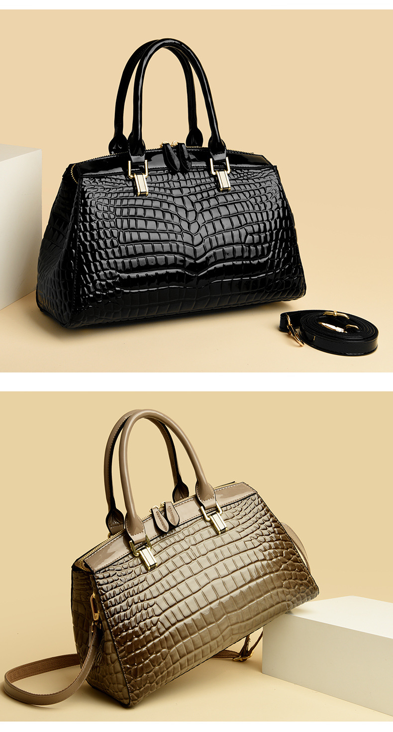 Boston pillow bag light luxury elegant commuter women's shoulder crossbody large capacity handbag_voghion.com