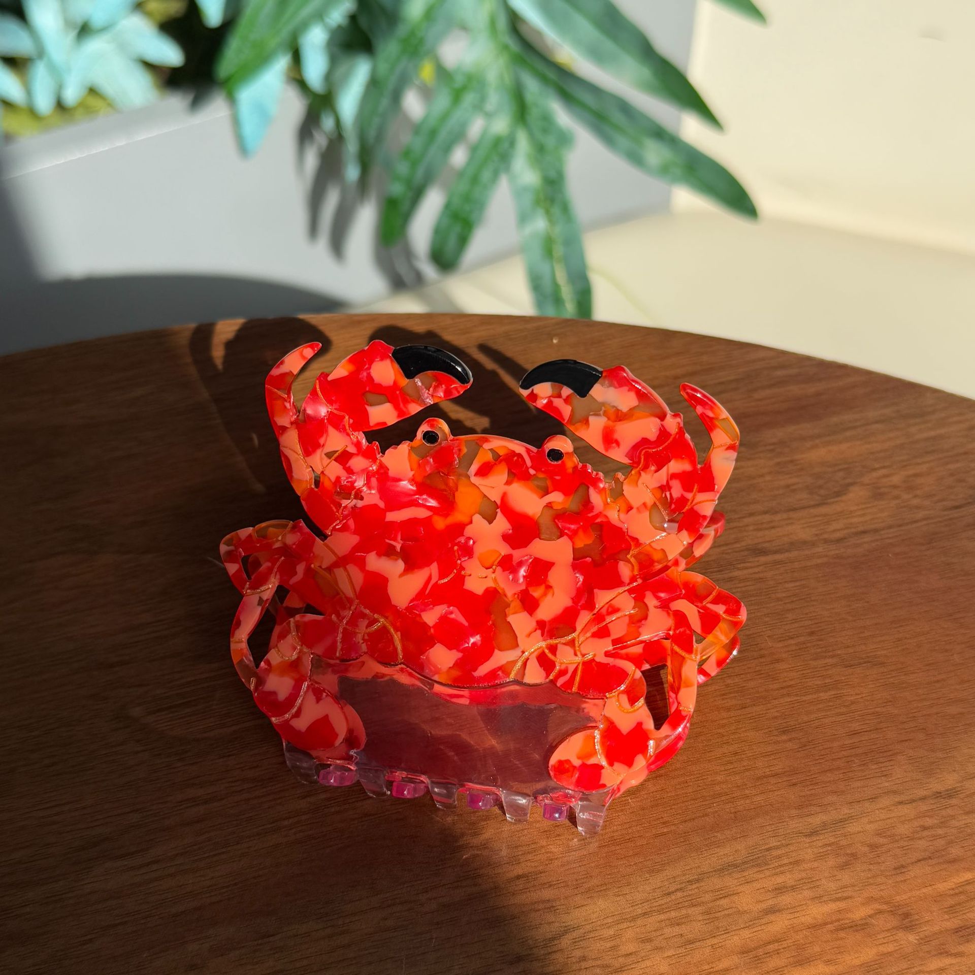 20g Weight Hair Claws Hair Accessories Type 1 Piece Quantity Holiday, Daily Occasion Acetic acid sheets Material Crab, Fish Pattern All Seasons Season Women's Gender Simple Style Style Simple Style Women's Crab Fish Acetic Acid Sheets Hair Claws 1