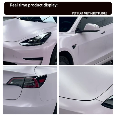 Auto Color Change Film Gray-Purple Color-Changing Film, Full Car