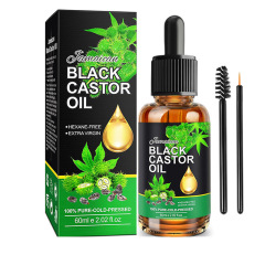 跨境热销现货牙买加蓖麻油Castor Oil护发精油滋养头部源头厂家