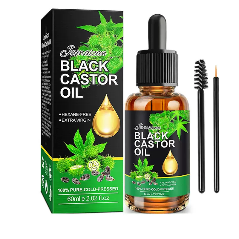跨境现货牙买加蓖麻油CastorOil护发精油滋养头部源头厂家护发