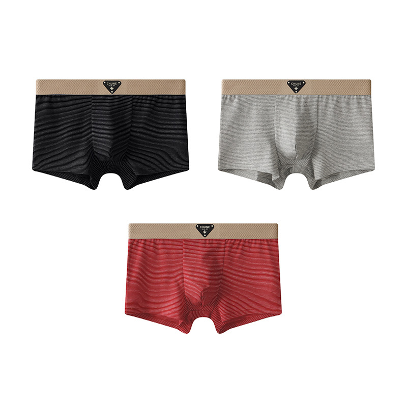 3팩(블랙+그레이+레드)