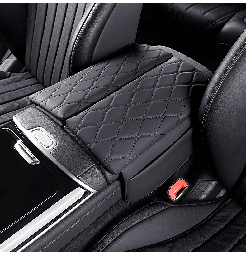 Suitable for Mercedes-Benz S-Class S400Ls450 Maybach S480 Armrest Box Pad, Height-Increasing Protective Pad, Central Control Car Interior Accessories