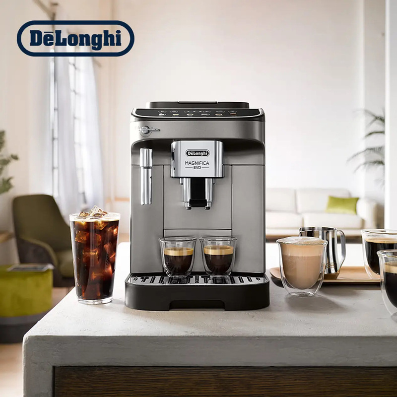 De'Longhi Emax Fully Automatic Coffee Machine Imported Italian Espresso American Style Home Use with Milk Frothing and Grinding Integrated Emax De'Longhi Emax Fully Automatic Coffee Machine Imported Italian Espresso American Style Home Use with Milk Frothing and Grinding Integrated Emax