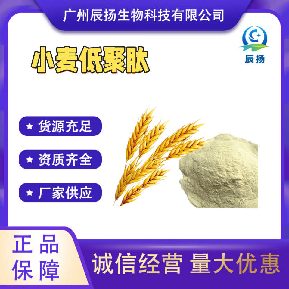 现货供应 小麦低聚肽小麦蛋白肽固体饮料水解小麦低聚肽粉 小麦肽