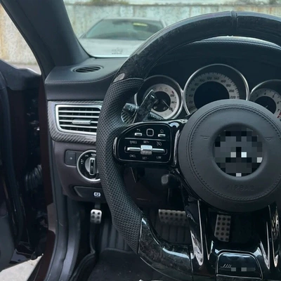Steering wheel fiber steering wheel AMG