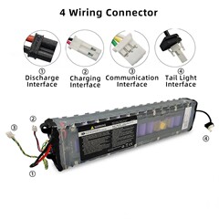 M365 Pro Pro2 1S電動スクーター部品バッテリーメーターモーターハブタイヤアクセルスタンド