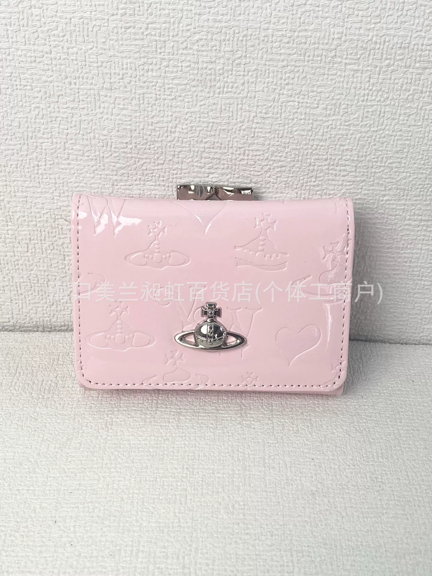2026 Новый кошелек Queen Mother Saturn Tri-fold Wallet Coin Purse Bag Simple Multi-Card Slot Storage Bag